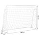 Futbalová brána s tréningovým terčom 180x122 cm, MOVEPRO