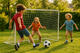 Súprava dvoch futbalových brán s sieťou 180x122 cm, MOVEPRO