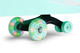 Odrážadlo Wiggle car s LED kolesami - zelené