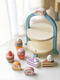 Detský čajový set s koláčikmi a čajníkom, ECOTOYS