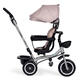 2-v-1 trojkolka s kočíkom a otočným sedadlom, béžová, ECOTOYS