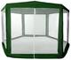 Záhradný pavilónový stan 2x2 m s moskytiérou - zelený