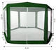 Záhradný pavilónový stan 2x2 m s moskytiérou - zelený