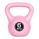 Ružový kettlebell 6 kg na cvičenie - ModernHome