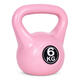 Ružový kettlebell 6 kg na cvičenie - ModernHome