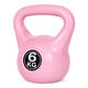 Ružový kettlebell 6 kg na cvičenie - ModernHome