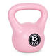 Ružový kettlebell 8 kg na cvičenie - ModernHome
