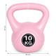Kettlebell 10 kg - ružová, ModernHome
