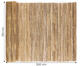 Dvojstranná bambusová rohož 150x300 cm na balkón a terasu