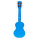 Detské drevené ukulele s 4 nylonovými strunami a trsátkom ECOTOYS