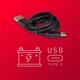 Elektrický mlynček na soľ a korenie - nabíjateľný USB set 2 kusy