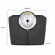 Klasická mechanická váha do kúpeľne Webber BMI 180 kg čierna