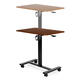 Mobilný nastaviteľný stôl 70x48 cm s výškou 71,5–112 cm - ModernHome