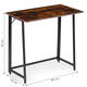 Skladací počítačový stôl 80x45 cm - Loft štýl ModernHome