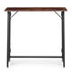 Skladací počítačový stôl 80x45 cm - Loft štýl ModernHome