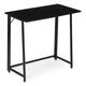 Skladací počítačový stôl ModernHome 80x45 cm čierny