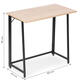 Skladací počítačový stôl 80x45 cm - Loft štýl ModernHome