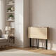 Skladací počítačový stôl 80x45 cm - Loft štýl ModernHome