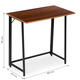 Skladací počítačový stôl ModernHome Loft 80x45 cm