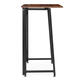 Skladací počítačový stôl ModernHome Loft 80x45 cm