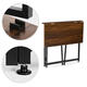 Skladací počítačový stôl ModernHome Loft 80x45 cm