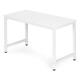 Počítačový stôl ModernHome 120x60 cm biely