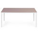 Záhradný stôl pre 6 osôb 156x78 cm polywood béžový biely, MultiGarden