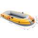 Inflatabilný čln Challenger 2 pre 2 osoby s pumpou a 2 veslami, INTEX
