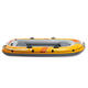 Inflatabilný čln Challenger 3 pre 3 osoby s pumpou a 2 veslami, INTEX