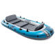 Inflatabilný čln Excursion 5 pre 5 osôb s pumpou a veslami, INTEX