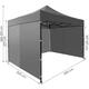 Automatický záhradný stan s pop-up systémom, 3x3 m, šedý