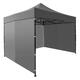 Automatický záhradný stan s pop-up systémom, 3x3 m, šedý