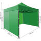 Automatický záhradný pavilón 3x3 m, zelený