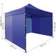 Automatický altánok do záhrady 3x3 m, modrý