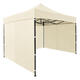 Automatický záhradný pavilón 3x3 m, béžový - MultiGarden