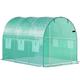 Záhradný foliovník 3×2×2 m s kovovým rámom a UV odolným krytom