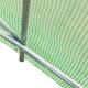 Záhradný foliovník 3×2×2 m s kovovým rámom a UV odolným krytom