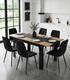 Rozkladací stôl z artisan dubu 120–160 × 80 cm pre kuchyňu a jedáleň