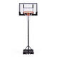Voľne stojaci nastaviteľný basketbalový kôš MOVEPRO do výšky 210 cm