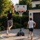 Voľne stojaci nastaviteľný basketbalový kôš MOVEPRO do výšky 210 cm