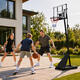 Nastaviteľný voľne stojaci basketbalový kôš MOVEPRO do výšky 305 cm
