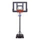 Nastaviteľný voľne stojaci basketbalový kôš MOVEPRO do výšky 305 cm