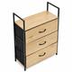 Textilný organizér s 3 šuflíkmi ModernHome, 60 cm