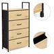 Textilný organizér s 4 šuflíkmi ModernHome - 60 cm