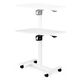 Mobilný stôl 70x48 cm s nastaviteľnou výškou 71.5-112 cm - ModernHome