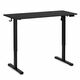 Elektrický stôl 140x60 cm s reguláciou výšky 72-118 cm čierny ModernHome