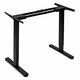Elektricky nastaviteľný stôl ModernHome s výškou 72-120 cm a čiernym povrchom