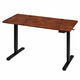 Elektrický stôl 140x60 cm s reguláciou výšky 72-118 cm - postaraný dub ModernHome