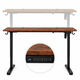 Elektrický stôl 120x60 cm s výškou nastaviteľnou 72-118 cm - ModernHome