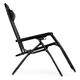 Záhradné kreslo ZERO GRAVITY MultiGarden s nastaviteľným operadlom - čierne
